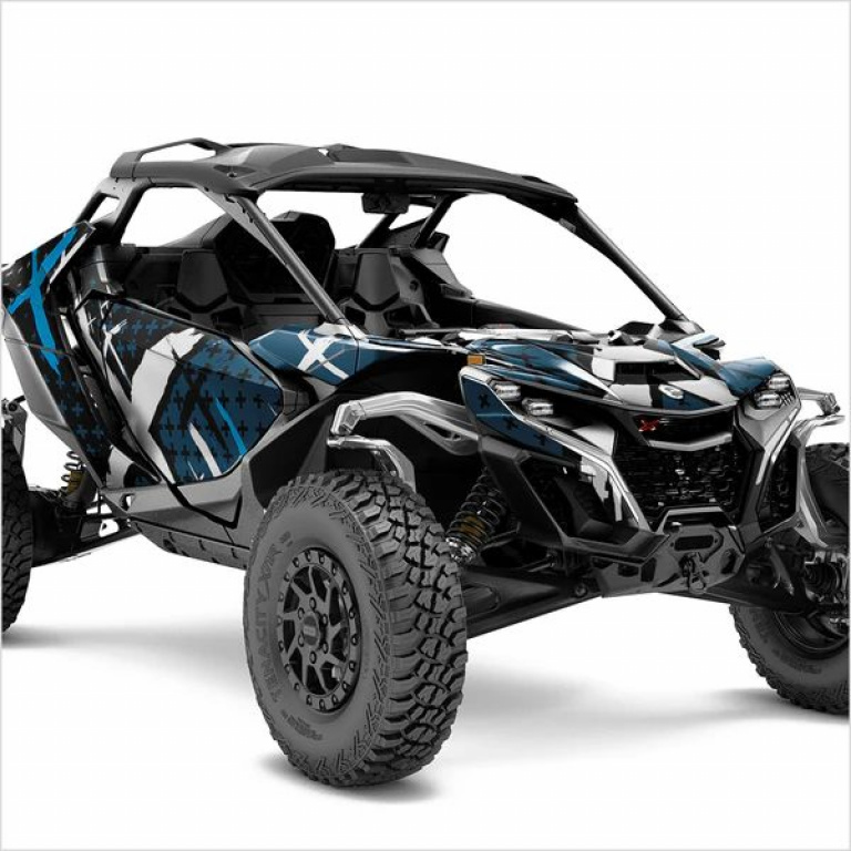 X-Design Dark Blue M Version for Can-Am Maverick R 2 Doors